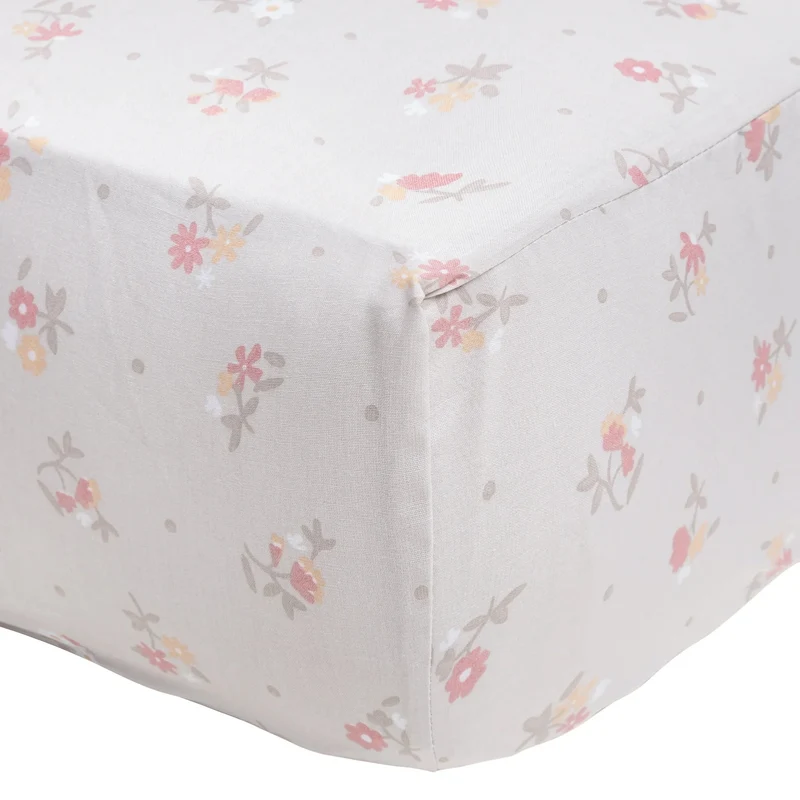 Perlim Pinpin - Crib Fitted Sheet (Printed)