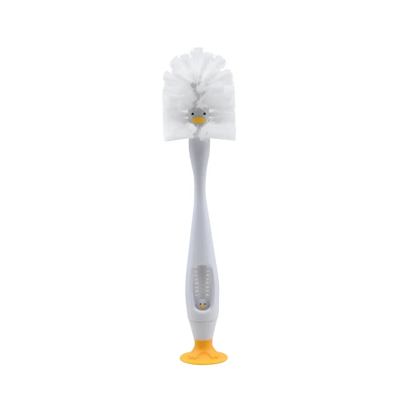 Melii - Bottle Brush & Nipple Cleaner with Bristles (Duck)