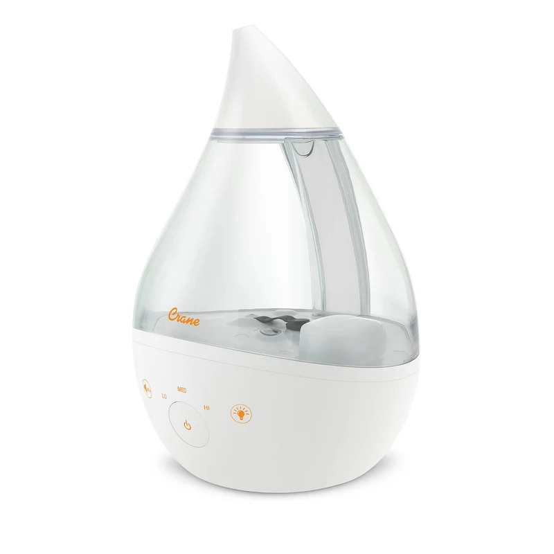 Crane - 4 In 1 Cool Mist Humidifier W/Sound - 1 Gallon