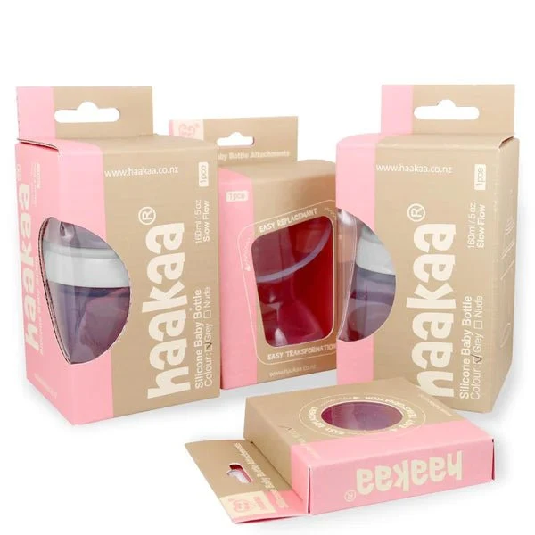 Haakaa - Silicone Pump and Bottle Pack - Gen. 3