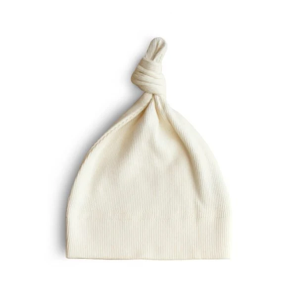 Mushie - Ribbed Baby Beanie
