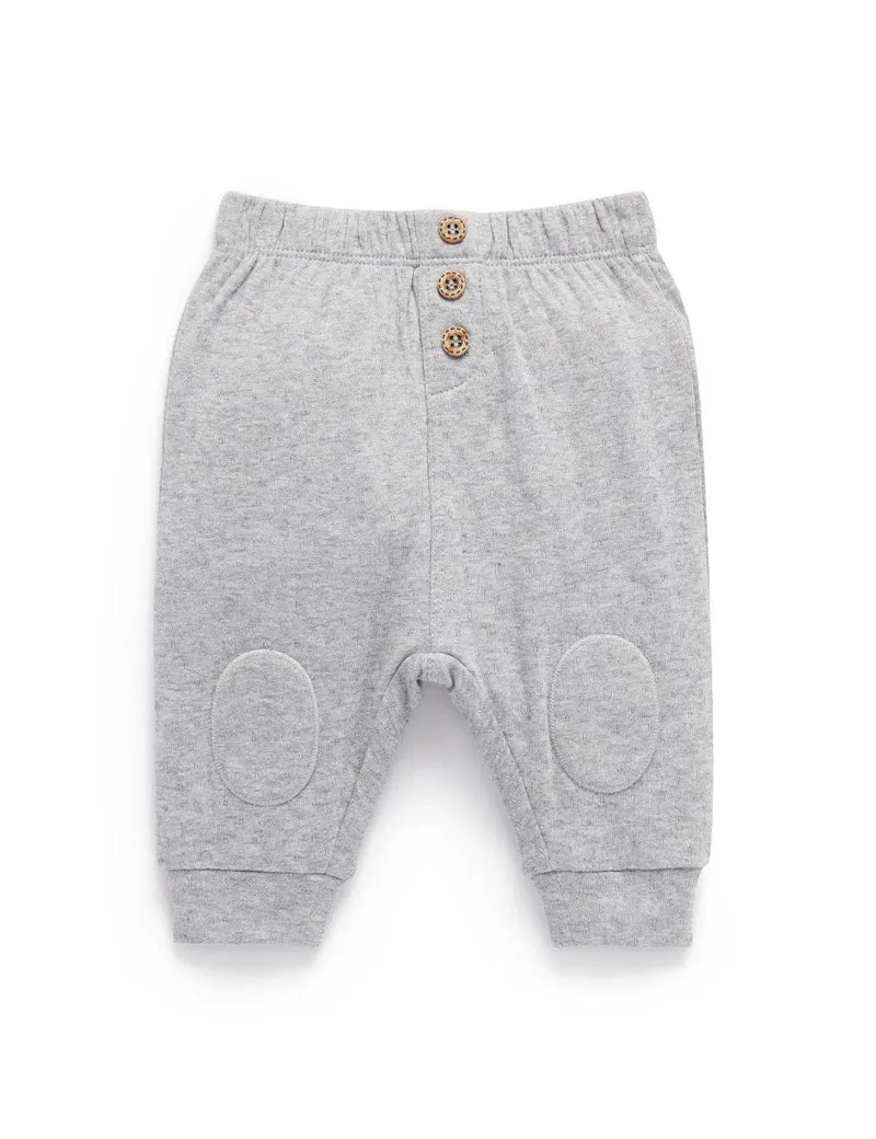 Purebaby - Textured Knee Patch Leggings