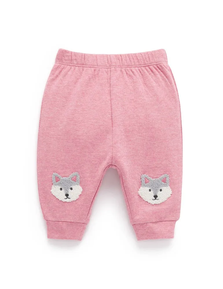 Purebaby - Animal Knee Patch Leggings
