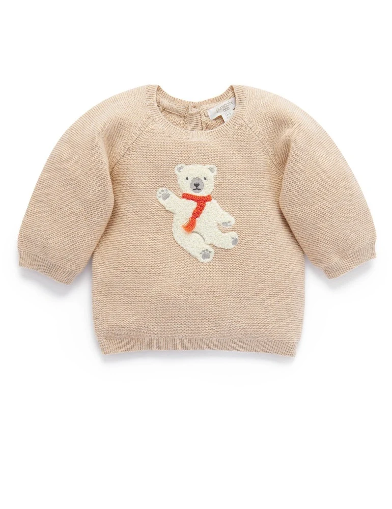 Purebaby - Animal Friends Pullover