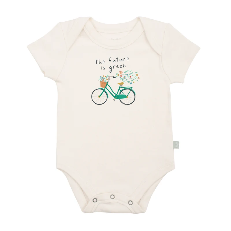 Finn + Emma - Future is Green Graphic Bodysuit