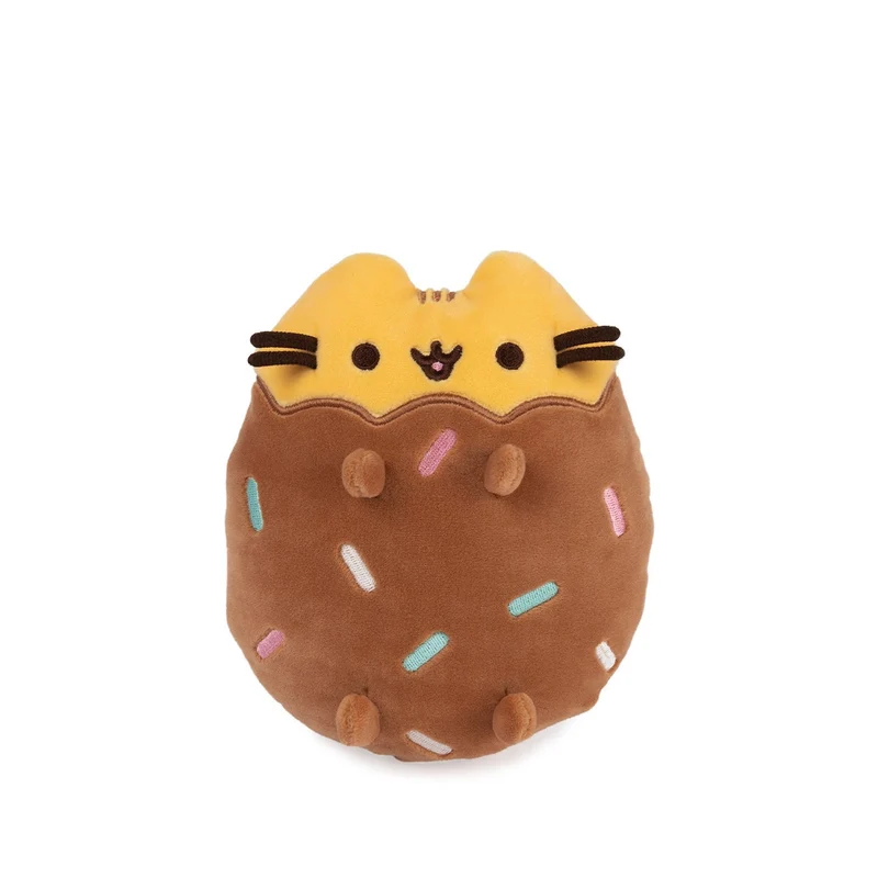 GUND - Pusheen - Chocolate Dipped Cookie Squisheen - 6" Plush Toy