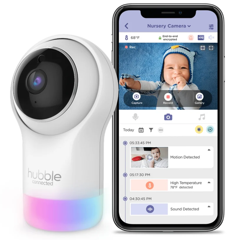 Hubble Connected - Nursery Pal Glow - Baby Monitor