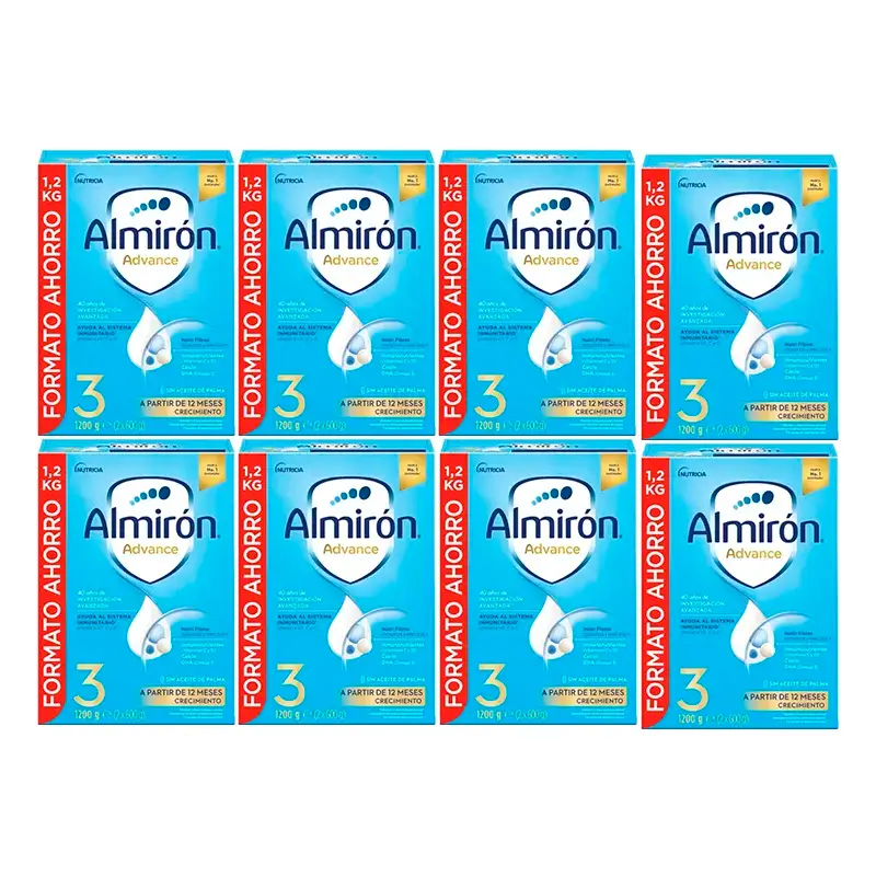 Almirón Advance 3, Pack 8 x 1200g