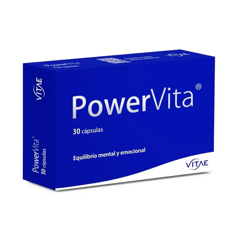 PowerVita 30 capsules – With ashwagandha, magnesium and GABA