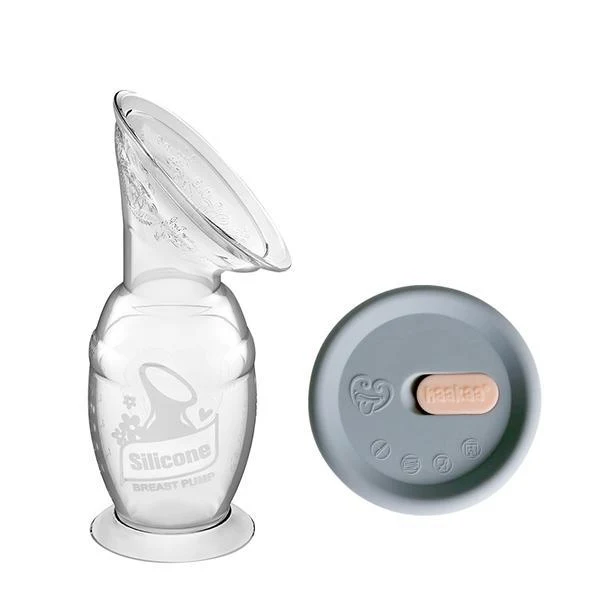 Haakaa - Silicone Breast Pump & Cap Set 150ML
