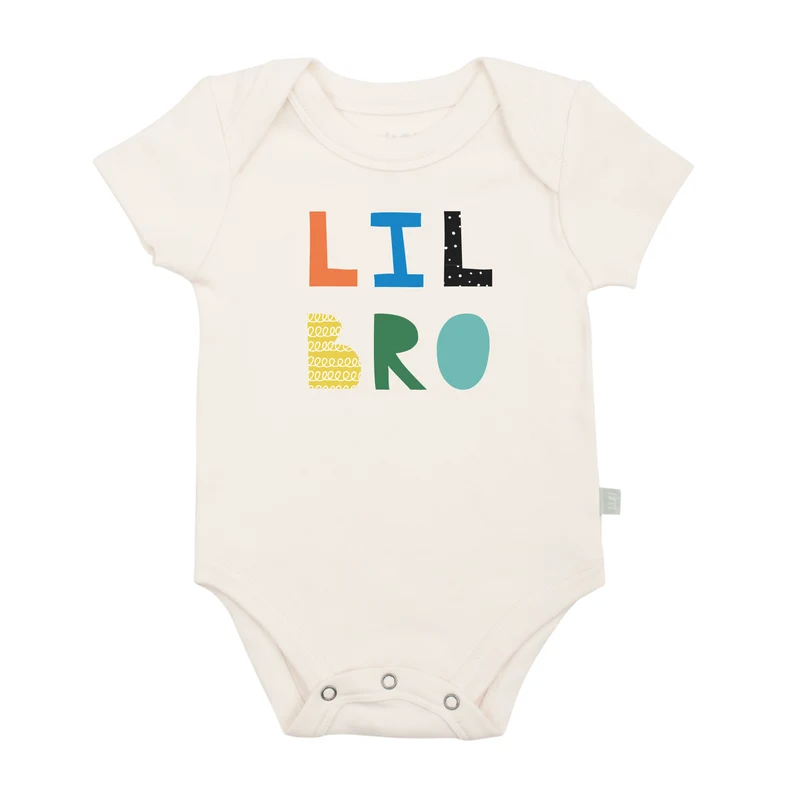 Finn + Emma - Lil Bro Graphic Bodysuit