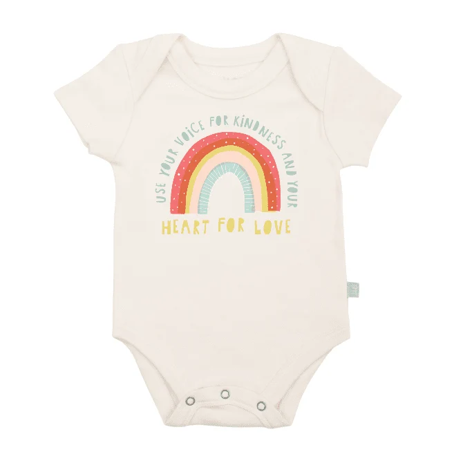 Finn + Emma - Rainbow Graphic Bodysuit