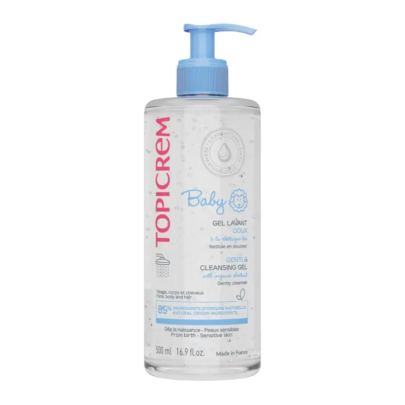 Topicrem Baby Gentle Cleansing Gel, 500 ml