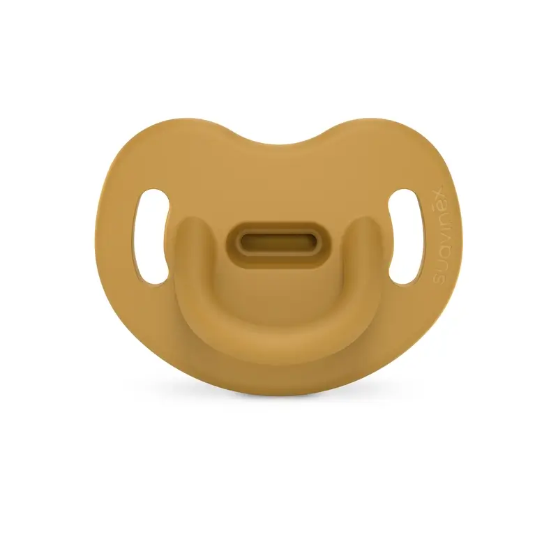 Suavinex Soothers Teat Sx Pro 0/6 Months Colour Essence Mustard