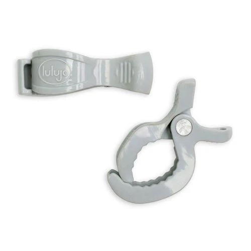 Lulujo - Stroller Clips Grey
