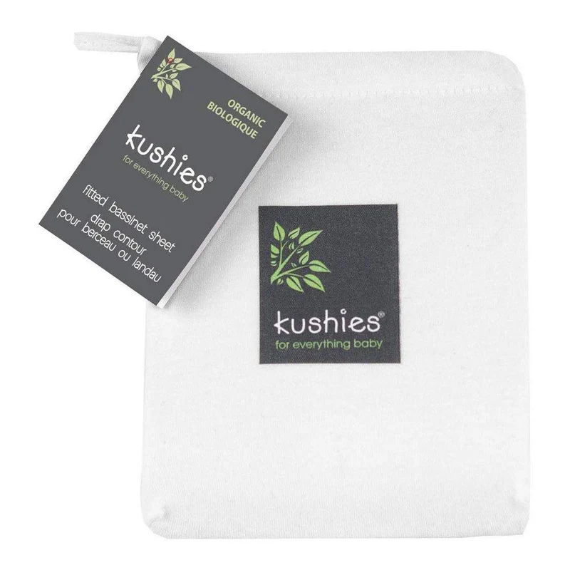 Kushies - Organic Bassinet Sheet (Solids)