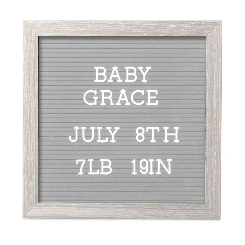 Pearhead - Letterboard Set - Light Grey