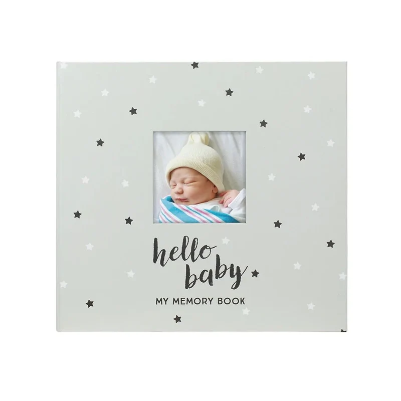 Pearhead - Baby Memory Book & Sticker Set - Stars