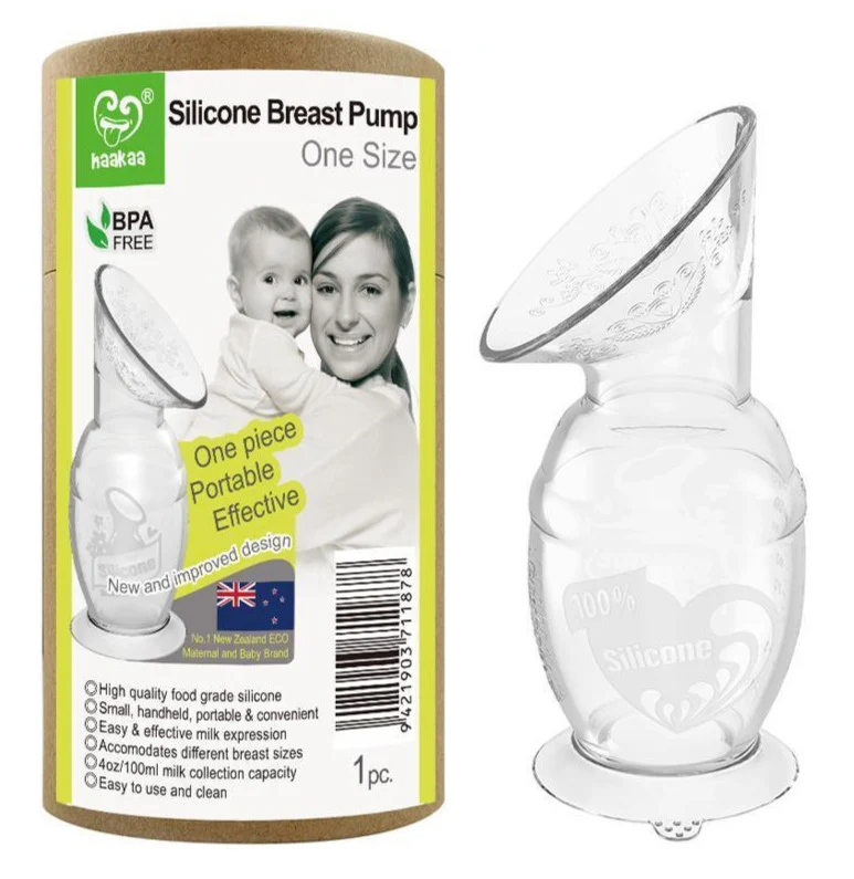 Haakaa - Silicone Breast Pump with Suction Base - Gen. 2