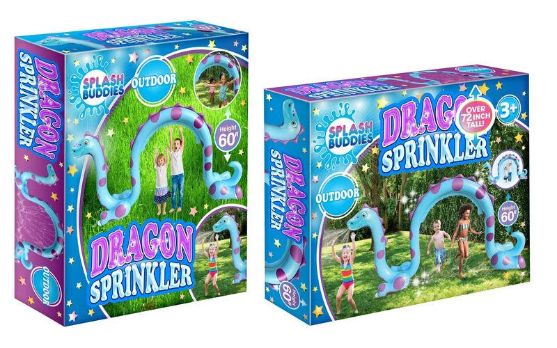 Splash Buddies - Outdoor Dragon Sprinkler