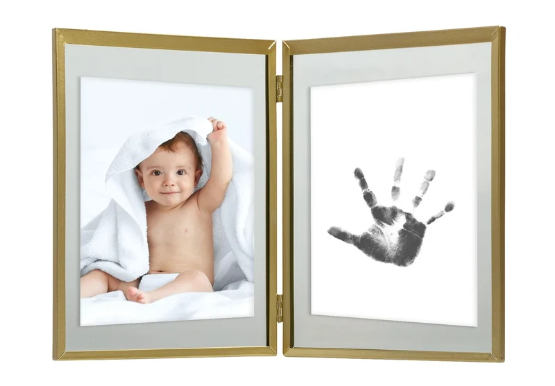 Pearhead - Gold Babyprint Photo Frame