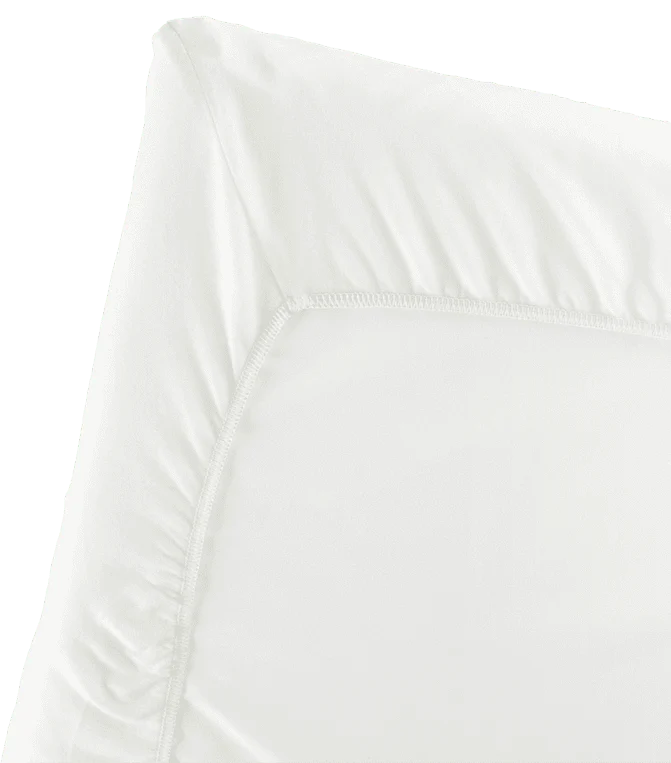 Baby Bjorn - Play Yard Fitted Sheet - Natural White Organic