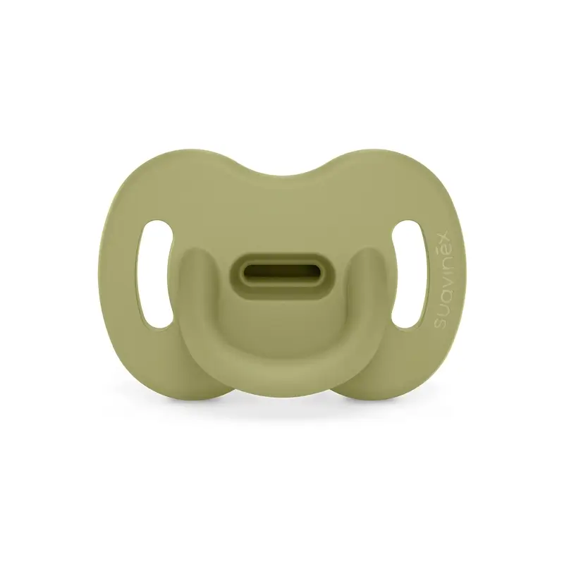 Suavinex Pacifier All Silicone Physiological Sx Pro, 6/18 Months, Turtle Green