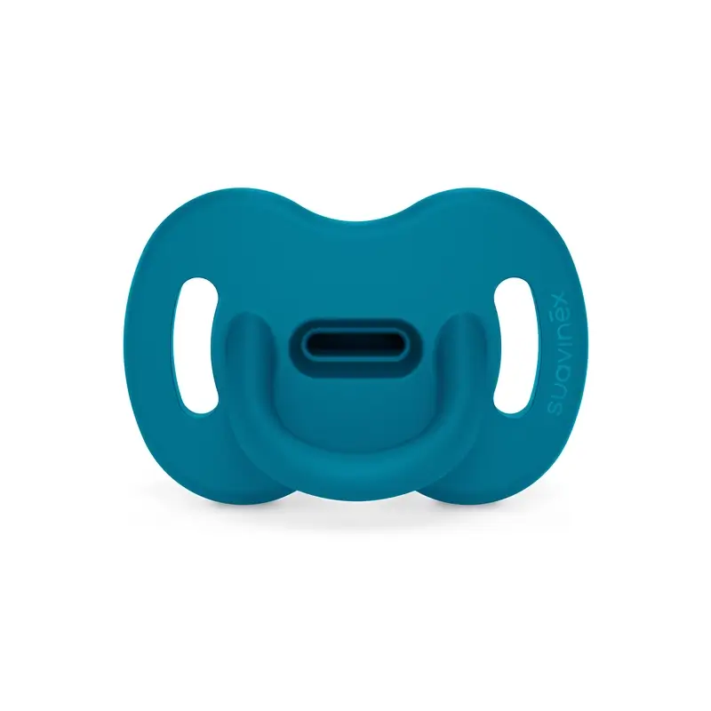 Suavinex Pacifier All Silicone Physiological Sx Pro, 0/6 Months, Deep Ocean