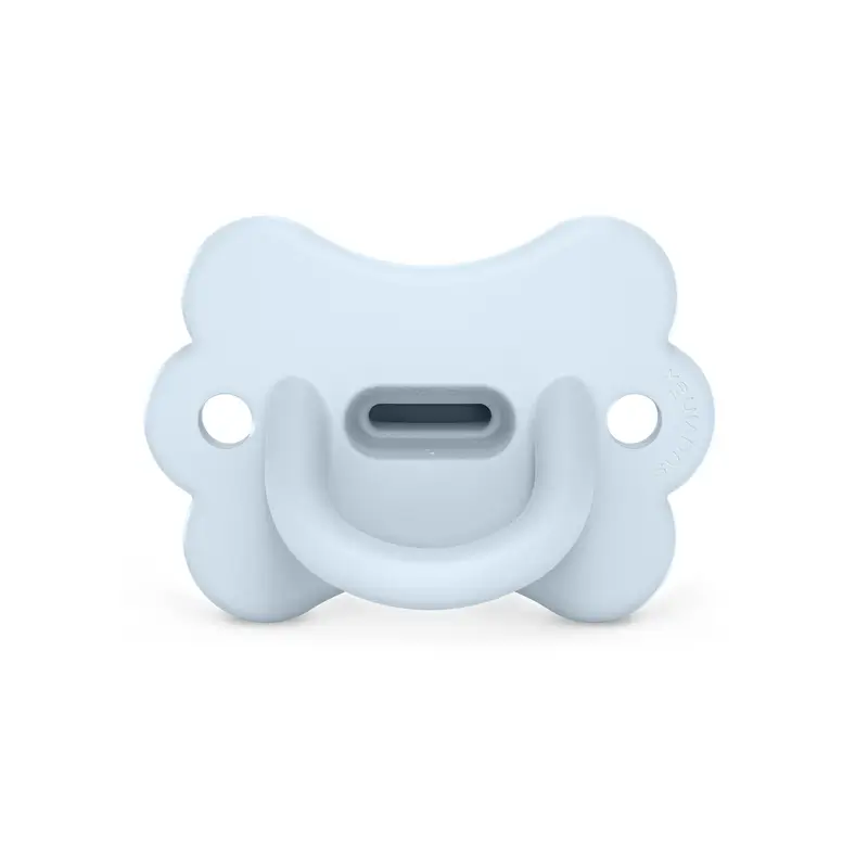 Suavinex Pacifier All Silicone Physiological Sx Pro, 0/6 Months, Butterfly Ballad Blue