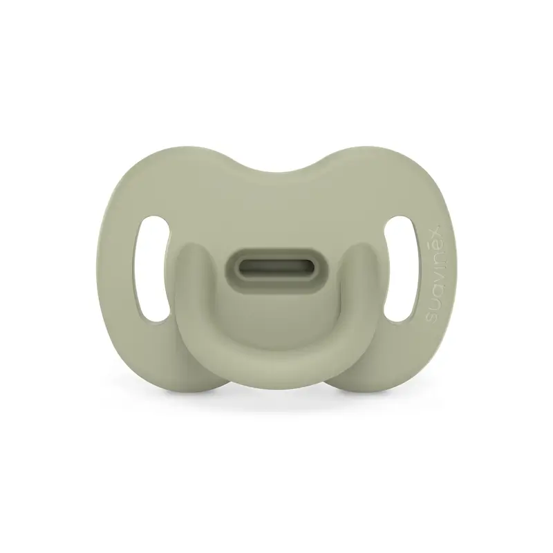 Suavinex Pacifier All Silicone Physiological Sx Pro, 6/18 Months, Green